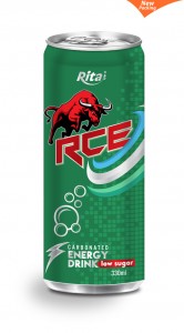 330ml Carbonated energy drink RCE low sugar